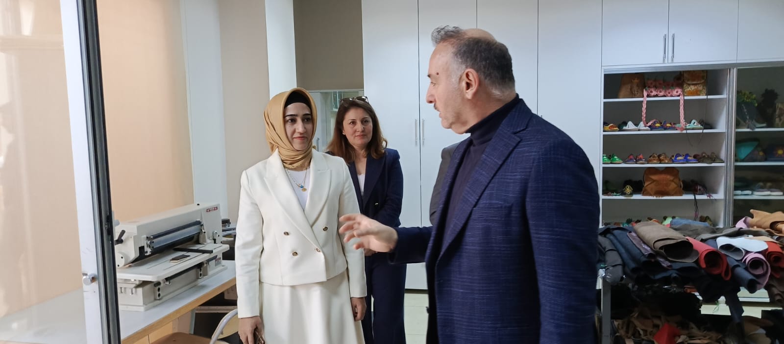 Üniversitemiz Rektörü Sayın Prof. Dr. M. Tahir Güllüoğlu’nun Meslek Yüksekokulumuza Ziyareti